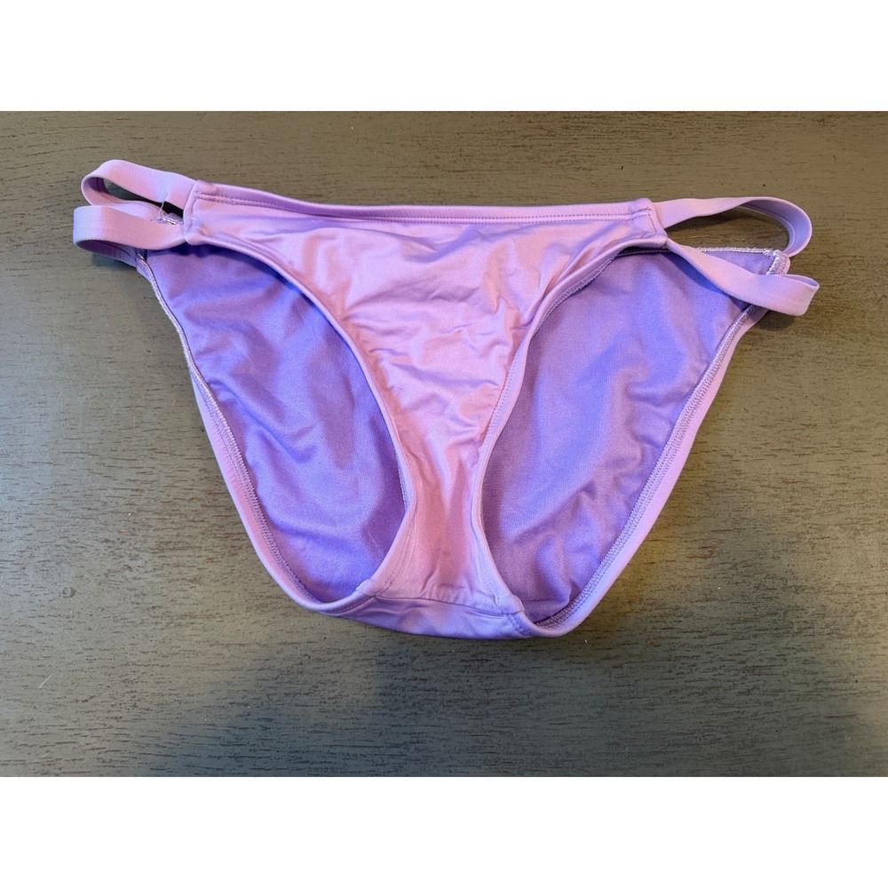 purple strappy MOSSIMO  lined swimsuit bikini bottom size medium